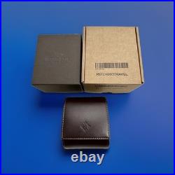 100% Authentic OEM Patek Philippe Watch Travel Leather Case H997. Travel NEW