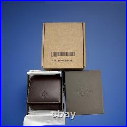 100% Authentic OEM Patek Philippe Watch Travel Leather Case H997. Travel NEW