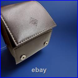 100% Authentic OEM Patek Philippe Watch Travel Leather Case H997. Travel NEW