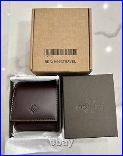 100% Authentic Patek Philippe Watch Travel Leather Case Pouch H997. Travel NEW