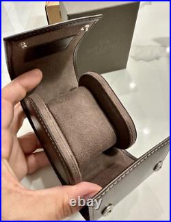 100% Authentic Patek Philippe Watch Travel Leather Case Pouch H997. Travel NEW