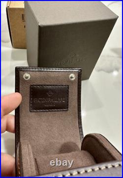 100% Authentic Patek Philippe Watch Travel Leather Case Pouch H997. Travel NEW