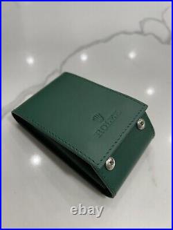 100% Authentic Rolex Watch Travel Leather Case Pouch Service Center Premium NEW