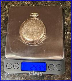 10K Gold Case 29.3 Grams Stamped Case Only Vintage Pocket Watch G Not Scrap