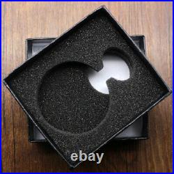10/50/100pcs Black Cardboard Elegant Cases Pocket Watch Boxes Display 873cm