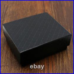 10/50/100pcs Black Cardboard Elegant Cases Pocket Watch Boxes Display 873cm