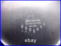 10 Sided Fancy Case & Dial Elgin Pocket Watch 25 Year White Gold / Chain & Knife