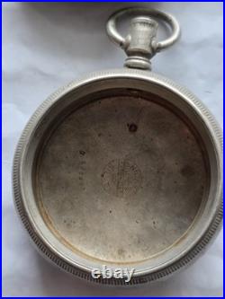 10 collection of Antique pocket watch cases and components