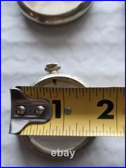10 collection of Antique pocket watch cases and components