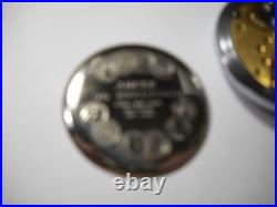 1165L Bailey Banks And Biddle Pocket Watch Works! Watch case 45mm across no dam