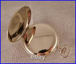 117 YEARS OLD SOUTH BEND 17j SILVERODE HUNTER CASE SIZE 16s POCKET WATCH