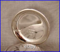 126 YEARS OLD HAMILTON 929 COIN SILVER HUNTER CASE SIZE 18s POCKET WATCH