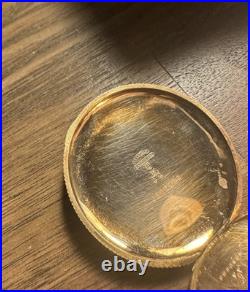 12 Size Hunter Keystone J Boss 14k GF 25yr Guarantee Pocket Watch Case 36 Gram