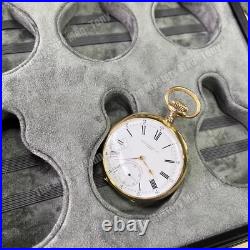 12 Slot Metal Pocket Watch Box Portable Pocket Watch Display Storage