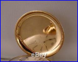 130 YEARS OLD ELGIN 14k GOLD FILLED HUNTER CASE GREAT LOOKING POCKET WATCH