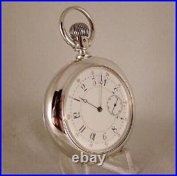 138 YEARS OLD ELGIN 15j COIN SILVER MUCKLE CASE 16s GREAT LOOKING POCKET WATCH