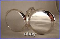 138 YEARS OLD ELGIN 15j COIN SILVER MUCKLE CASE 16s GREAT LOOKING POCKET WATCH