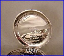 138 YEARS OLD ELGIN 15j COIN SILVER MUCKLE CASE 16s GREAT LOOKING POCKET WATCH