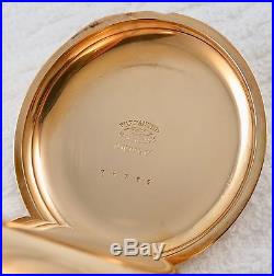 14K GOLD CASE for pocket watch from E. HOWARD 18 SIZE 85.6 TOTAL GRAMS