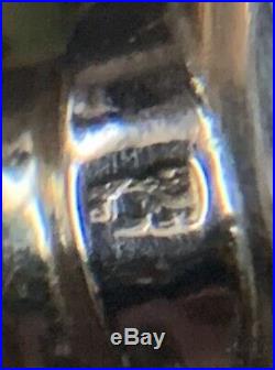 14k Gold Skeleton Pocket Watch Pin Set French Hallmarks on Case