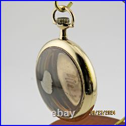 16S Illinois W. C. Co. Rival, 20 yr gold filled pocket watch case (Z-5)