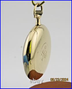 16S Illinois W. C. Co. Rival, 20 yr gold filled pocket watch case (Z-5)