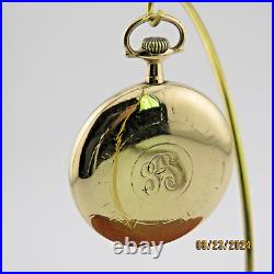 16S Illinois W. C. Co. Rival, 20 yr gold filled pocket watch case (Z-5)