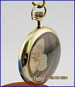 16S Illinois W. C. Co. Rival, 20 yr gold filled pocket watch case (Z-5)
