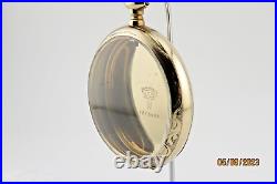 16S Keystone, J. Boss, 10 kt.gf, decorative, antique pocket watch case (H28)