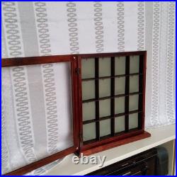 16 Compartment Pocket Watch Display Case