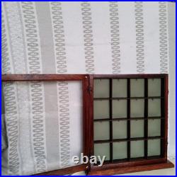 16 Compartment Pocket Watch Display Case
