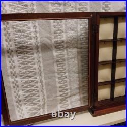 16 Compartment Pocket Watch Display Case
