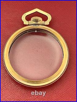 16 Size 10k Yellow Rolled Gold Plate Never Used Vintage Pocket Watch Case