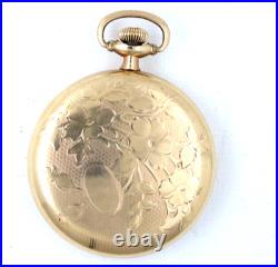 16 Size Railroad Pocket Watch Case EXCELLENT Star 25 Year Model