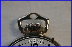 16s 23j Ball Pocket Watch, Original 14k G. F. J. Boss Case, Original Bow & Crown