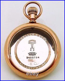 16s E. Keller & Son, Keystone J. BOSS 25 Years Swingout Railroad Case. Beauty