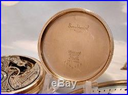 16s Illinois Model 161 BUNN SPECIAL in a Bunn Special case withMontgomery dial