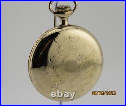16s Illinois WCCo, 20 yr. Gold filled, antique pocket watch case (H33)