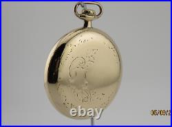 16s N. W. C. Co. 20yr. Gold filled, antique pocket watch case (H27)