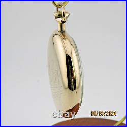 16s Philadelphia, 20 yr GF, hand engraved loocomotive, pocket watch case (Z-7)