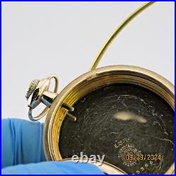 16s Philadelphia, 20 yr GF, hand engraved loocomotive, pocket watch case (Z-7)