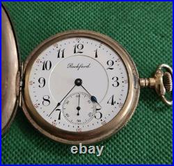 16s Rockford 17 Jewel 20 Year Hunting Case Pocket Watch