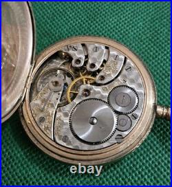 16s Rockford 17 Jewel 20 Year Hunting Case Pocket Watch