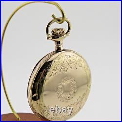 16s, Wadsworth, 20yr. GF, triple hinge, coin-edge', pocket watch case (TA-11)