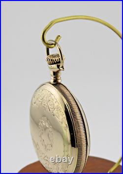 16s, Wadsworth, 20yr. GF, triple hinge, coin-edge', pocket watch case (TA-11)