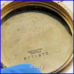 16s Wadsworth Platoid, Two-Tone', pocket watch case (TA-9)