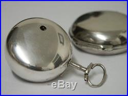 1742 London. A Charles. Silver Pair Case Verge Fusee Pocket Watch