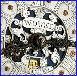 1763 worke Repousse silver pair case verge fusee calendar pocket watch