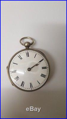 1790s verge fusee pocket watch by william king london in a gilt case