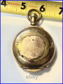 1800s Elgin National Pocket Watch Company 1800s antique hunter case pocket watch